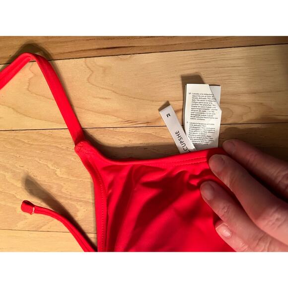 Cupshe Red Bikini Set - Picture 4 of 7